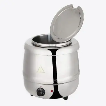 Stainless Steel Buffet mechanical temperature control soup warmer