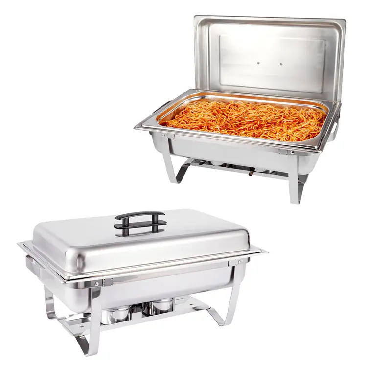 9QT stainless steel hotel buffet chafing dish (10)